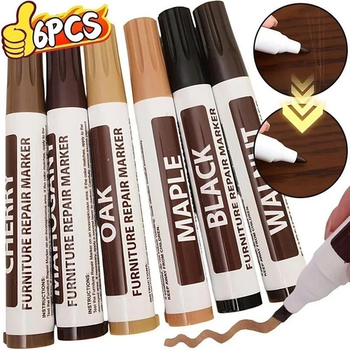 Wood stain touch - touch-up, marker