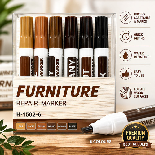 Wood stain touch - touch-up, marker
