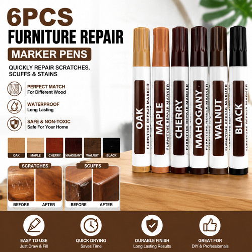 6pcs furniture repair - furniture, marker